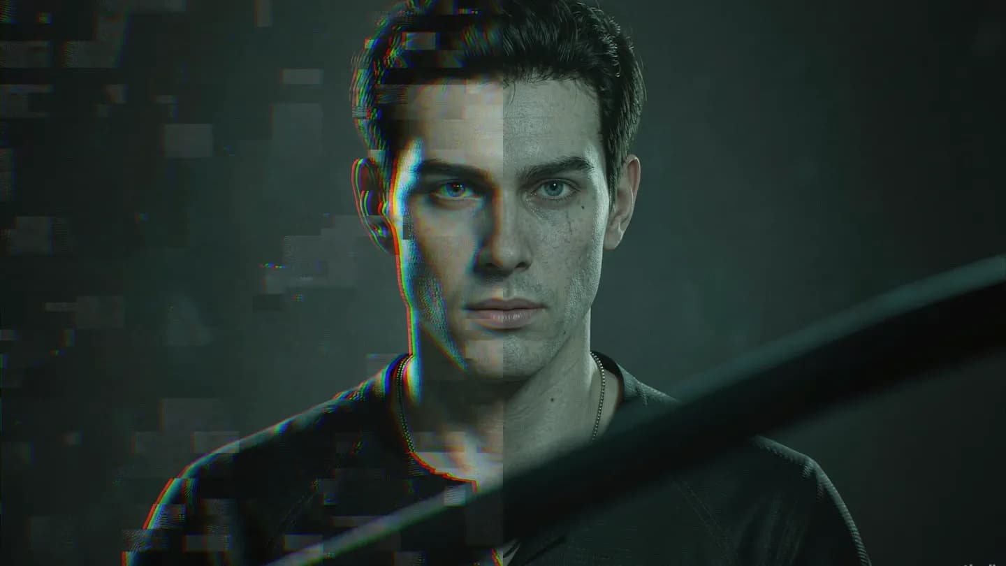 Side-by-side comparison of a raw AI-generated video frame with defects and the same frame after post-production repair