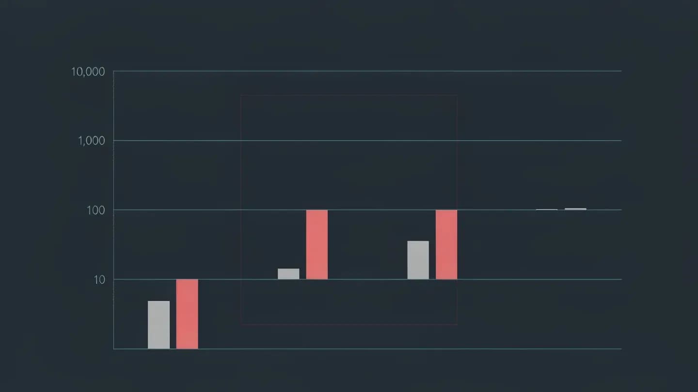 A comparison chart of traditional versus AI template video costs