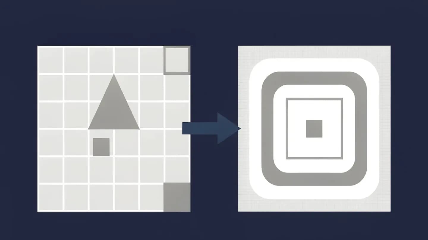 Diagram contrasting bolt-on disclosure with disclosure built into the creation tool.