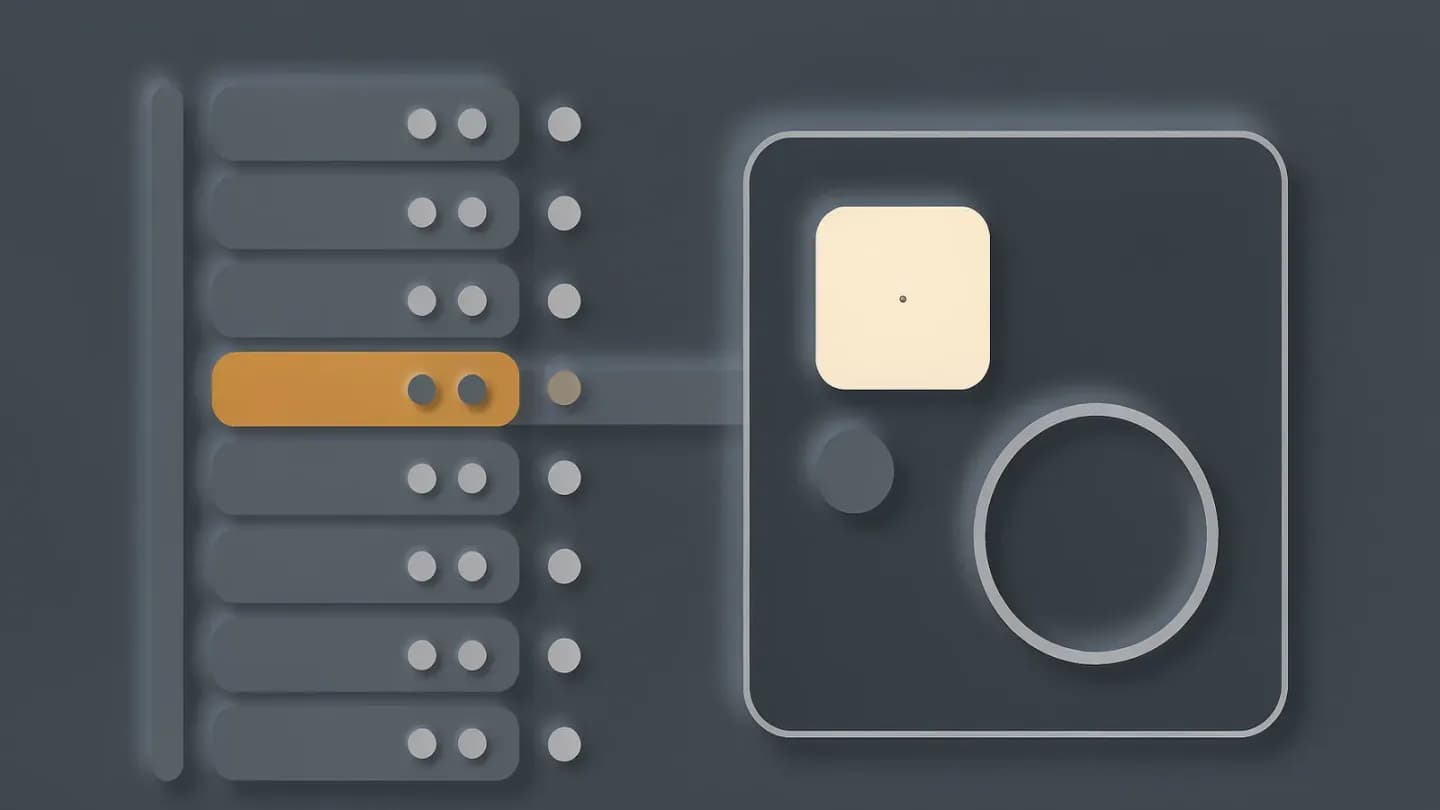 A six-row product table on the left feeding through one channel into a large rendered frame on the right, with the fourth row highlighted and its channel tinted to show a bad row reaching the output.
