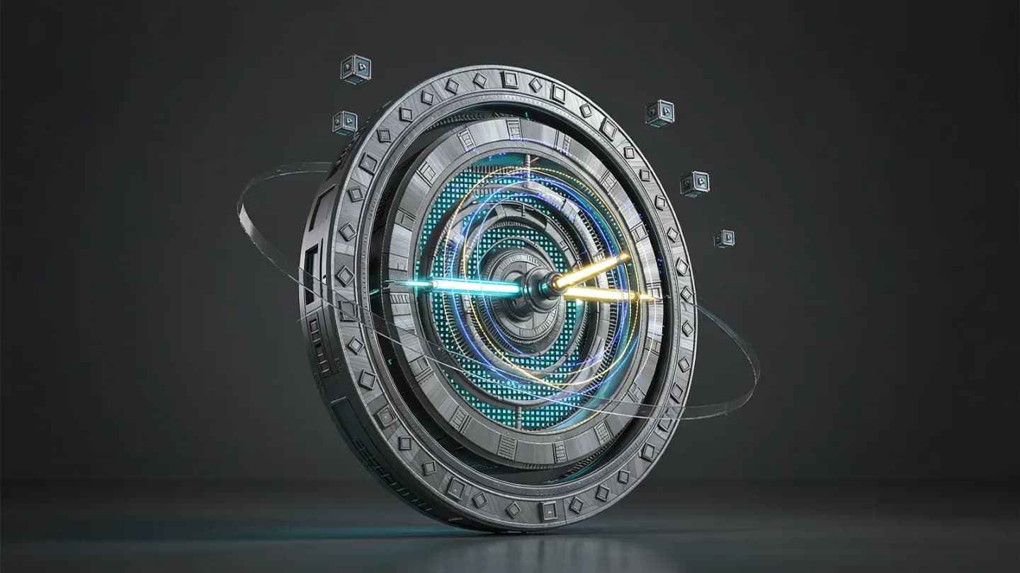 A compass dial pointing toward engagement and reach as two different video goals