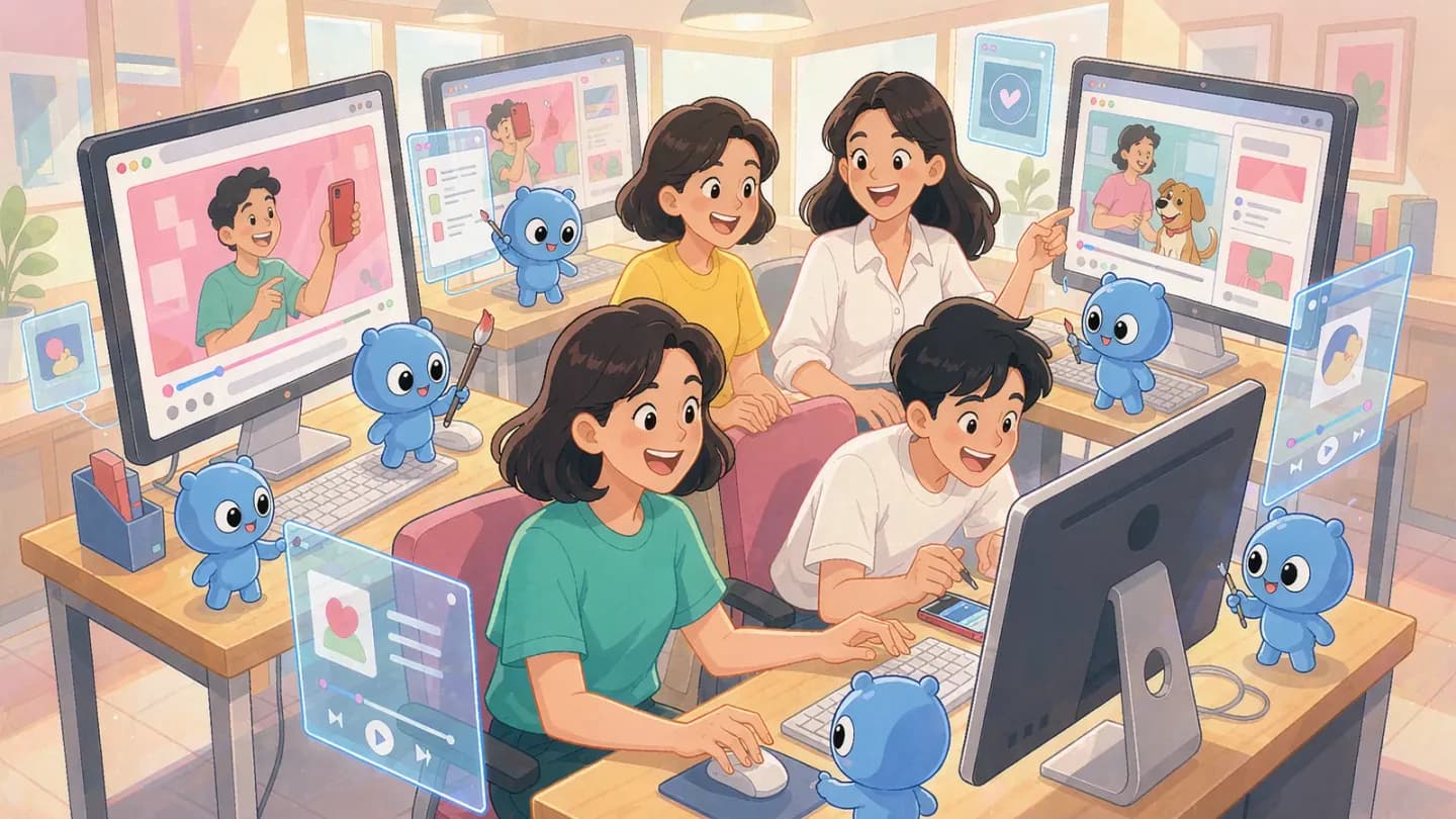 An in-house team operating an AI video fulfillment pipeline