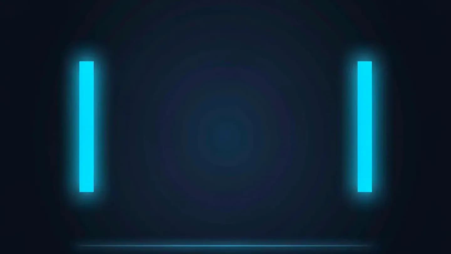 A wide visual gap between two glowing bars representing adoption versus integration