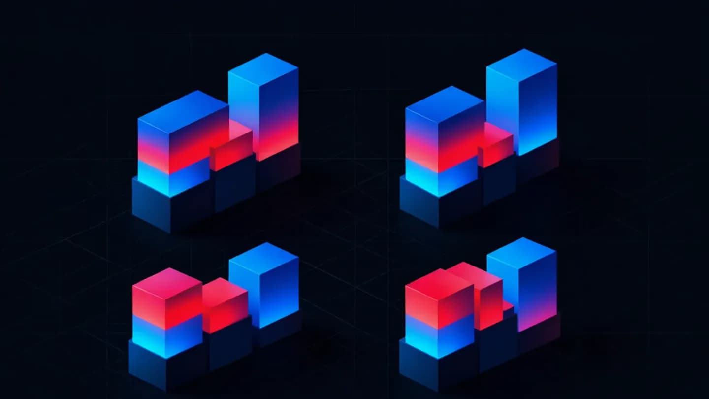 Isometric 3D bar chart comparing engagement rates across three social video platforms