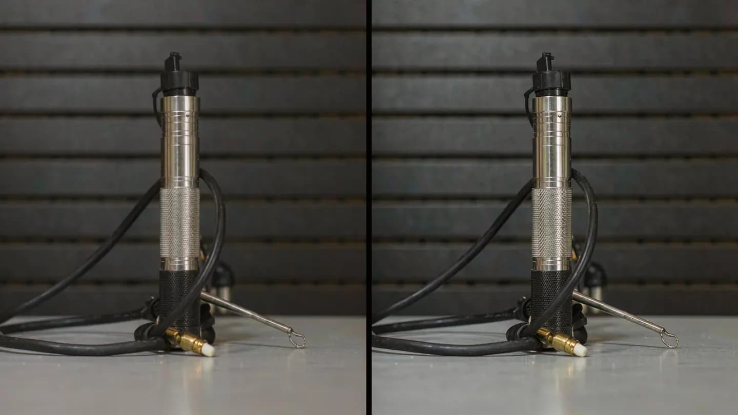 720p versus 4K video frame comparison