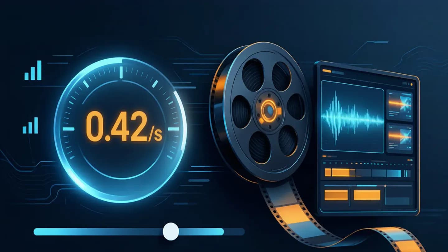 A control room where AI video generation is metered per second like a utility