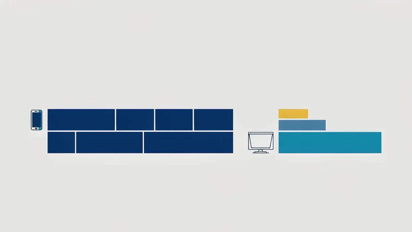 Bar comparison diagram showing social video time exceeding television and streaming time combined in an average day