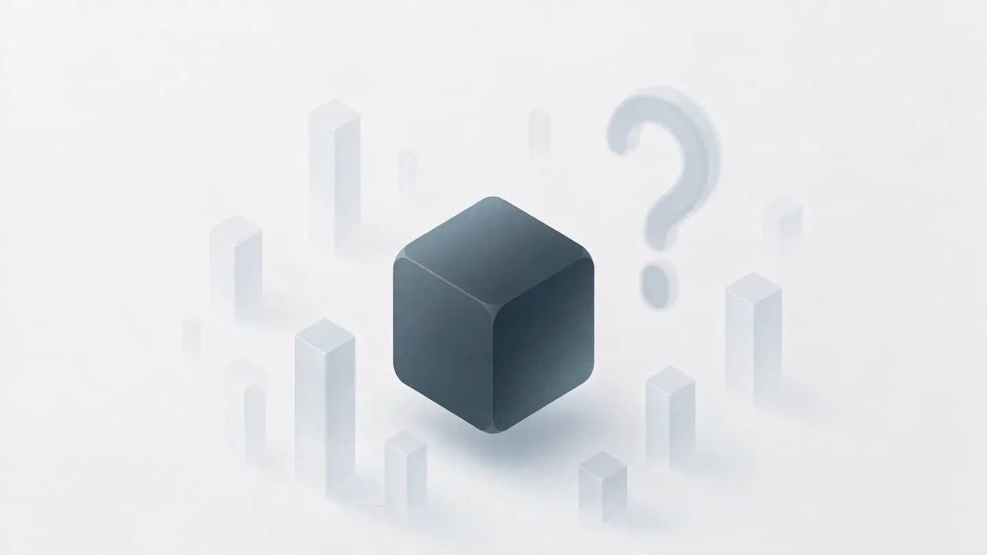 Isometric diagram of a new product with no sales history as a dim node.