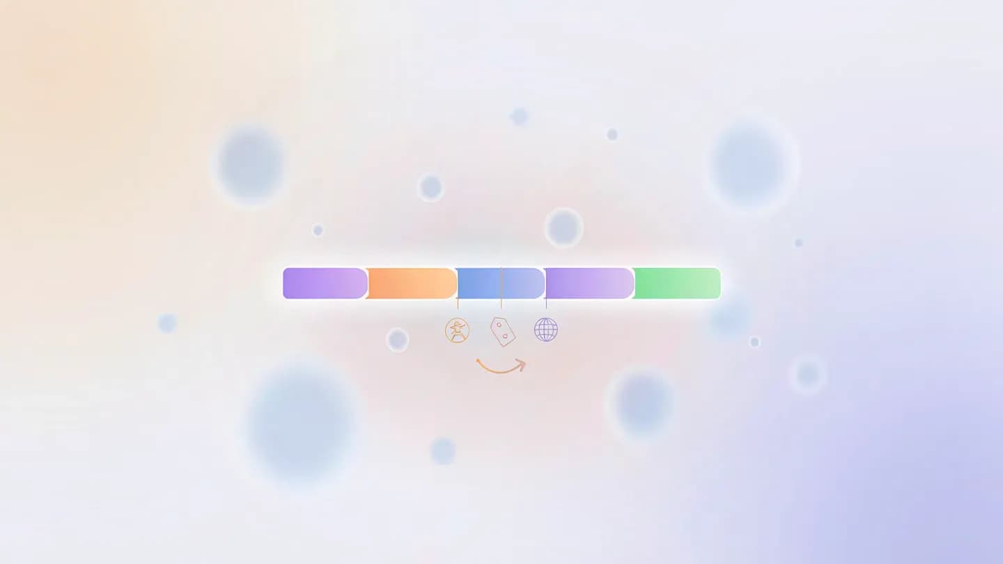 A generated video asset carrying provenance and disclosure tags through a production pipeline