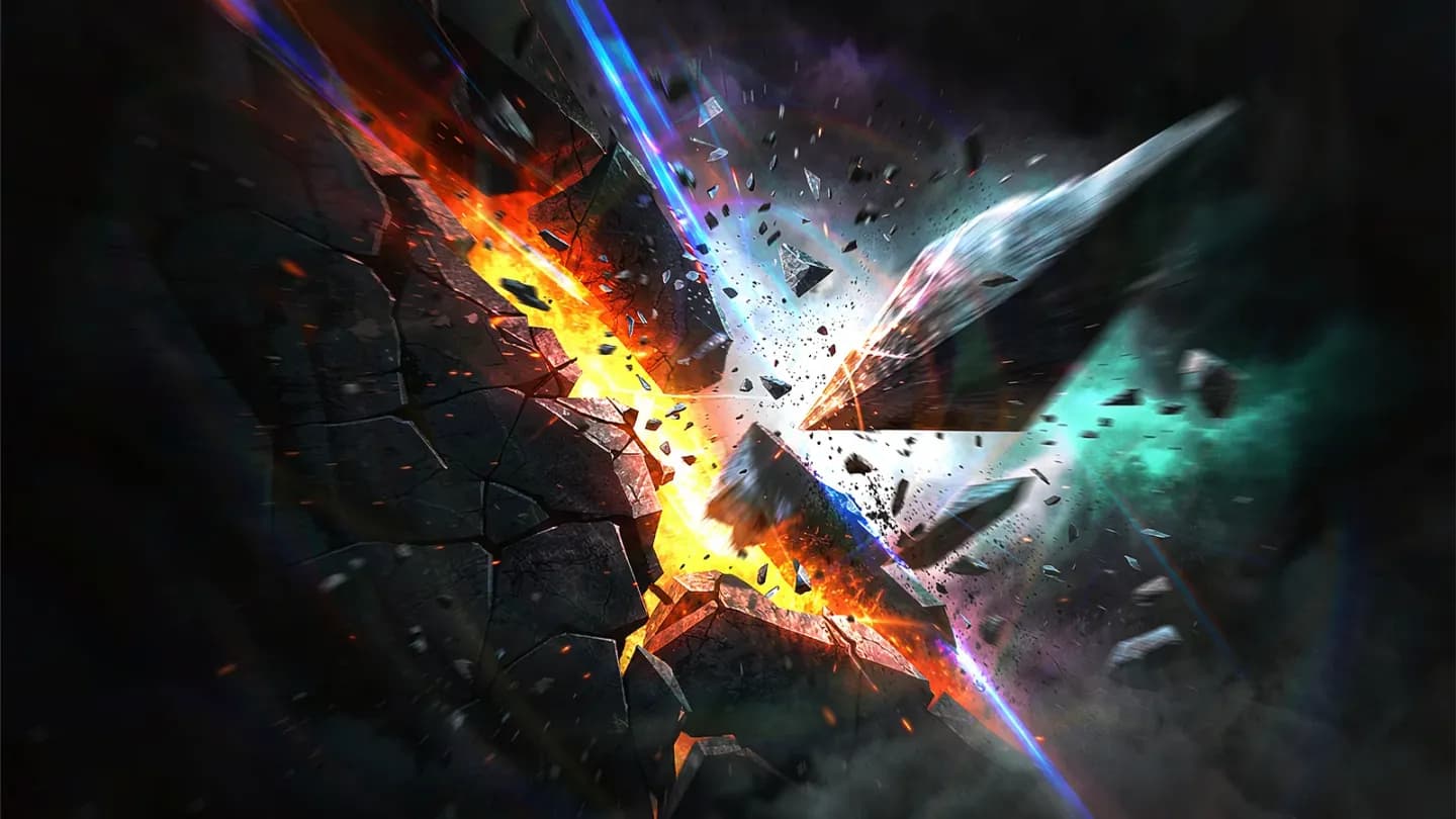 A bold opening frame hook catching a viewer's attention at the first second