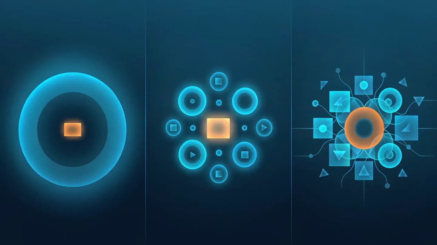 A single video master branching into many format and language versions along a timeline.